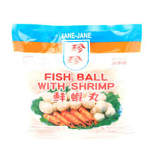 JAN JAN FROZEN FISH BALL WITH SHRIMP