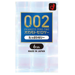 OKAMOTO 0.02 Condoms Jelly double 6pcs