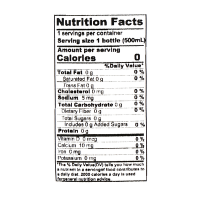 BOURBON NATURAL WATER POOH 500ml