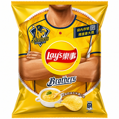 LAY'S POTATO CHIP CREAMY CORN SOUP FLAVOR 49G