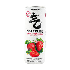 Chi Forest Sparkling Water Strawberry Kiss Flavor 330ML (CAN)
