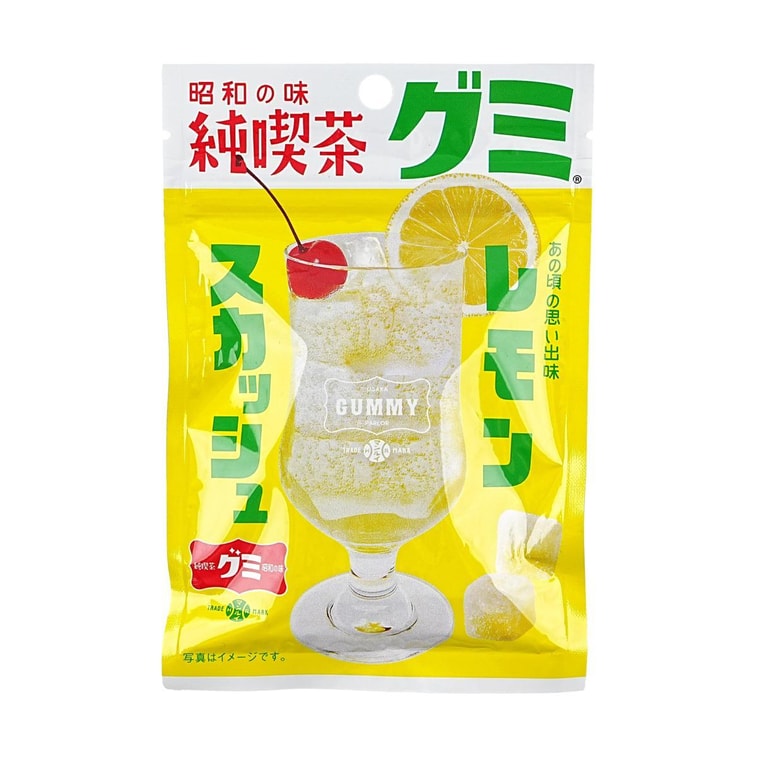 DEA PACKAGE JUNKISSA GUMMY LEMON SQUASH FLAVOR 40g