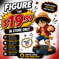 FIGURE FOR $19.99 (IN STORE ONLY)
