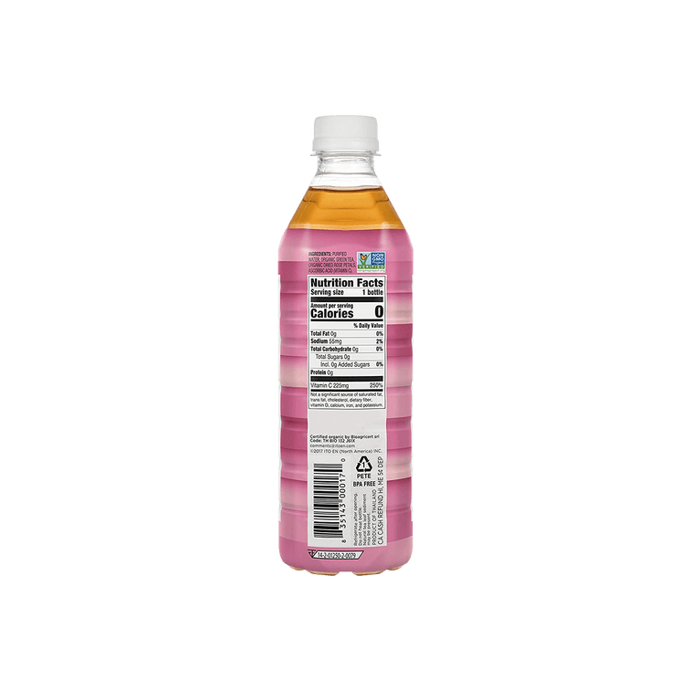 Itoen Teas Tea Unsweetened Rose Green Tea 500ml [Sugar Free]