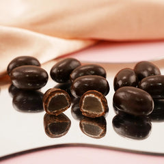 KASUGAI Peach Gummies with Chocolate Flavored
