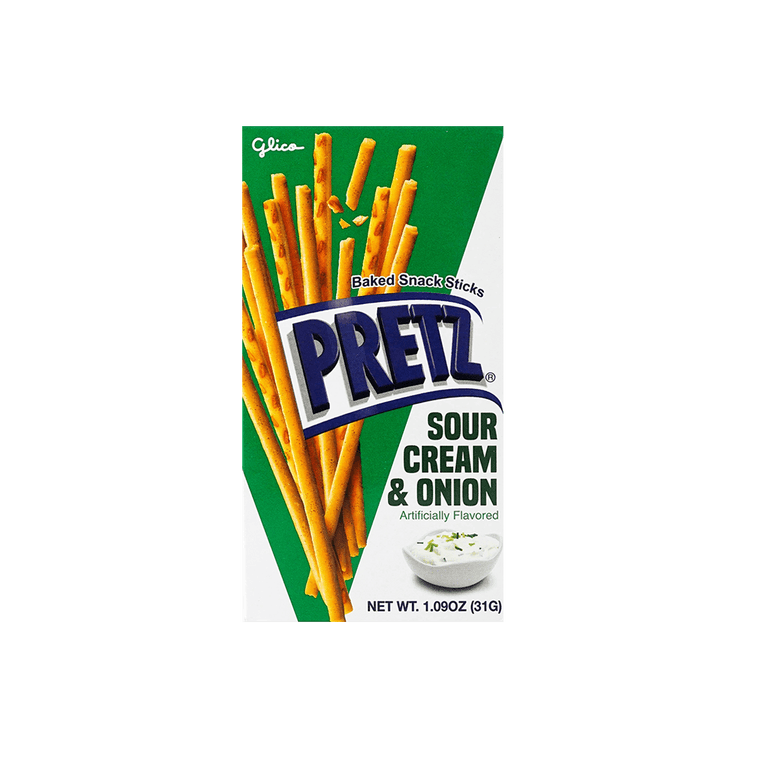 GLICO PRETZ BAKED BISCUIT SOUR CREAM AND ONION