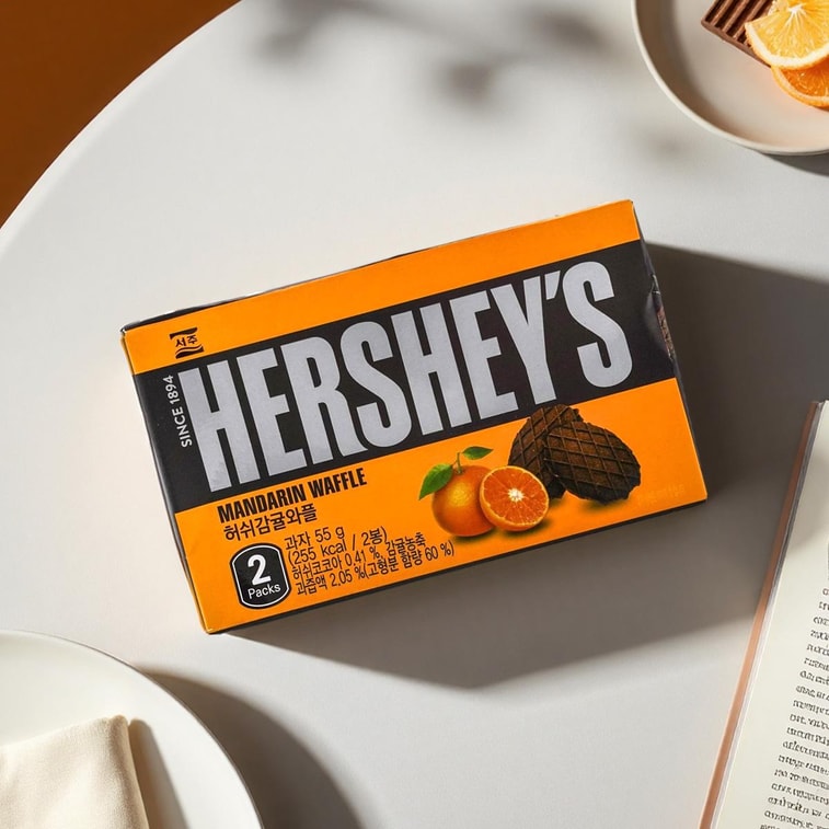 Hershey Mandarin Flavor Waffle