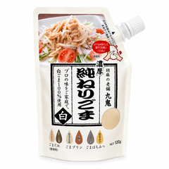 WHITE SESAME PASTE STAND PACK 120G