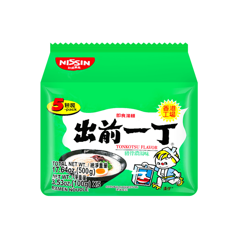 NISSIN DEMAE RAMEN FAMILY PACK(TONKOTSU)