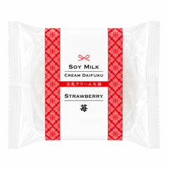 SOY MILK CREAM DAIFUKU STRAWBERRY 60g