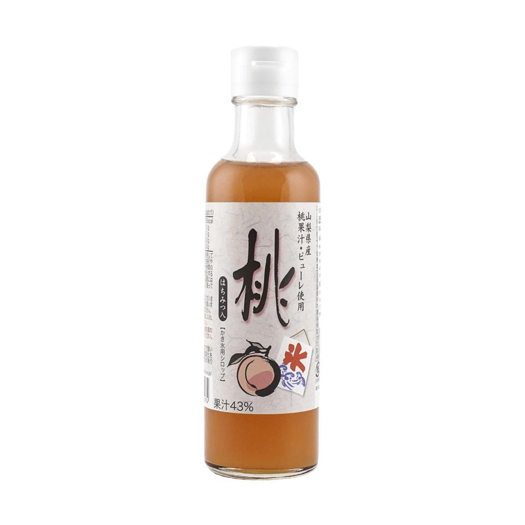 NAKAMURA KAKIGORI Syrup Peach 200ml