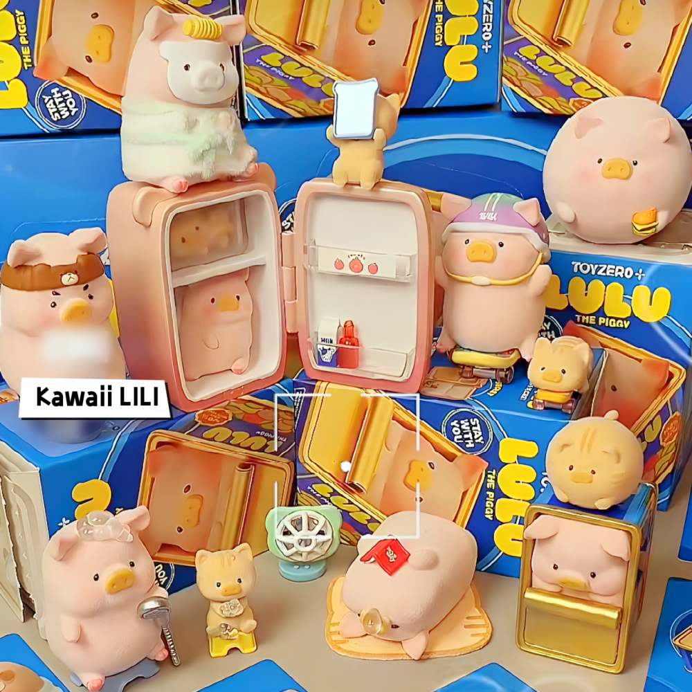 Toyzero+ LuLu The Piggy Stay with You Series Blind Box
