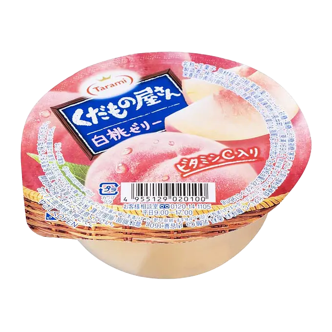 TARAMI WHITE PEACH JELLY CUP