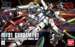 #167 F-91 Gundam F91 "Gundam F91", Bandai HGUC 1/144 (Gundam Model Kit)