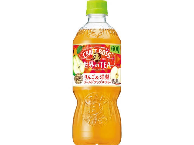 Suntory Craft Boss Gold Apple Tea 600ml