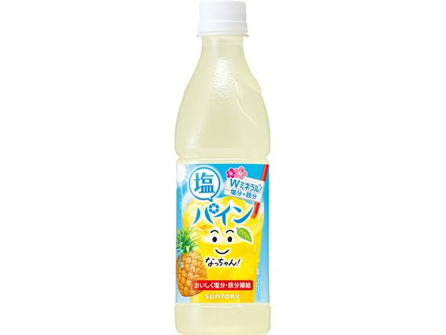 Suntory Natchan Salt Pineapple 425ml
