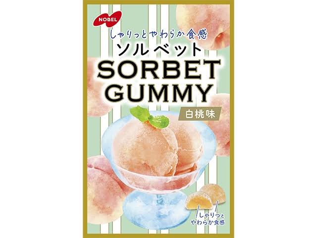 Nobel Sorbet Gummy Peach