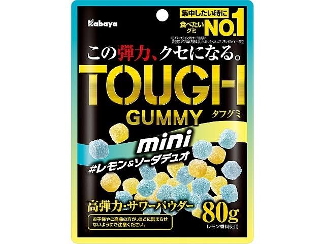 Kabaya Tough Gummy Mini Lemon & Soda