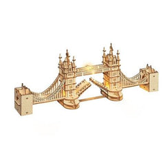 Rolife Tower Bridge with Lights 3D Wooden Puzzle TG412