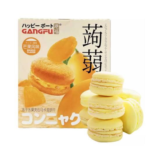 GF MACARON COOKIE WITH DRIED FRUITS (MANGO FLAVOR)
