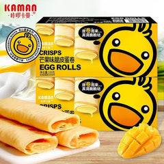 KAMEN CRISPS EGG ROLL MANGO FLAVOR 100g