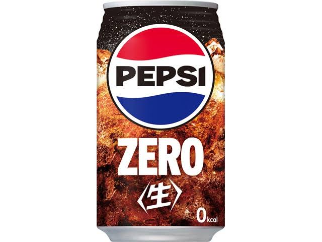 SUNTORY PEPSI ZERO DRAFT CAN 340ML