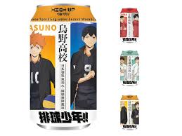 HIGH UP JAPANESE SPARKLING WATER - LEMON WARABIMOCHI FLAVOR(HAIKYU!!DUO)