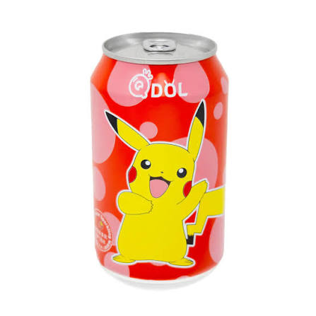 QDOL SPARKLING WATER STRAWBERRY FLAVOR(SODA) 330ml
