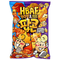 HBAF CARAMEL & CHEESE FLAVOR POPCORN