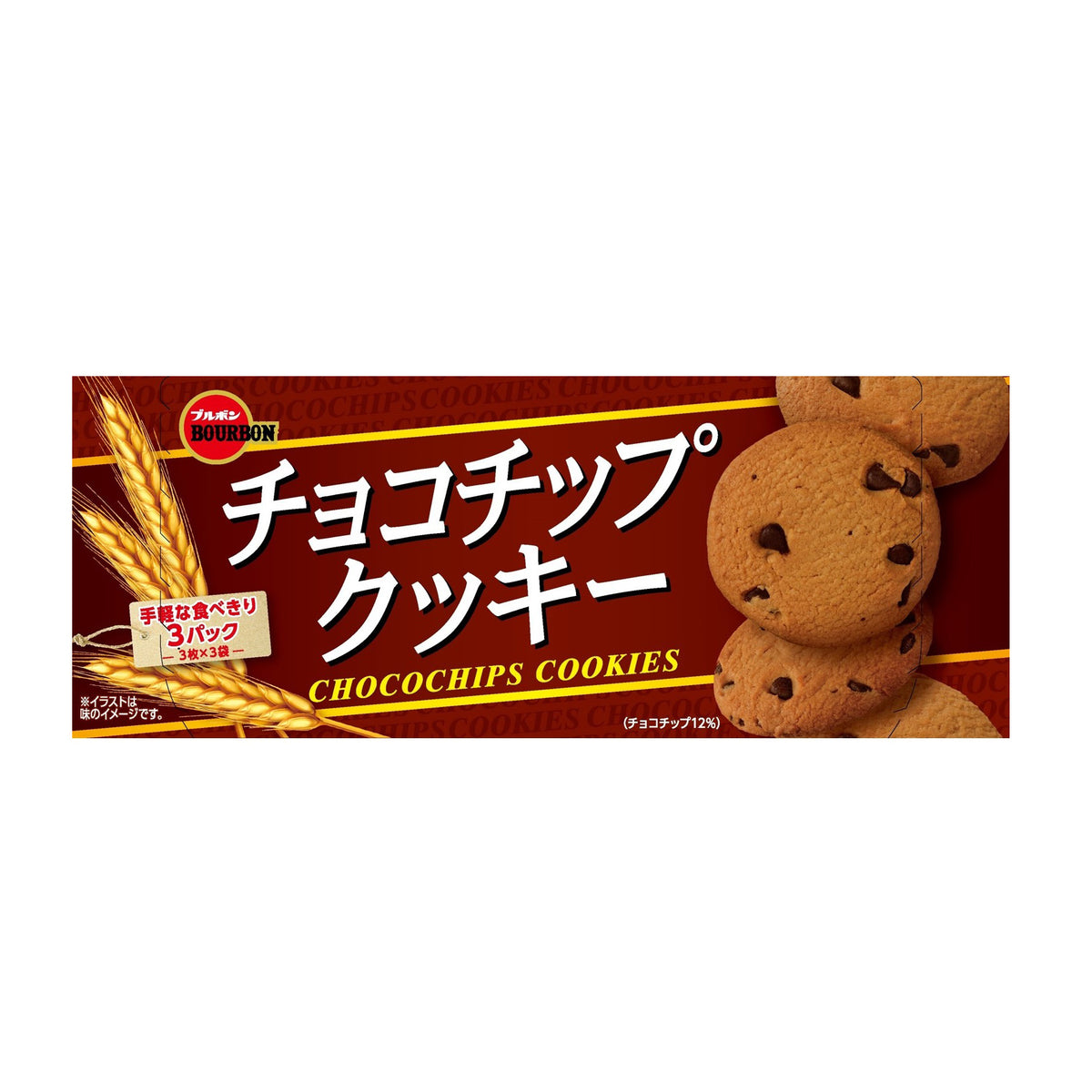 BBN CHOCO CHIP COOKIE 9P 3.35 OZ