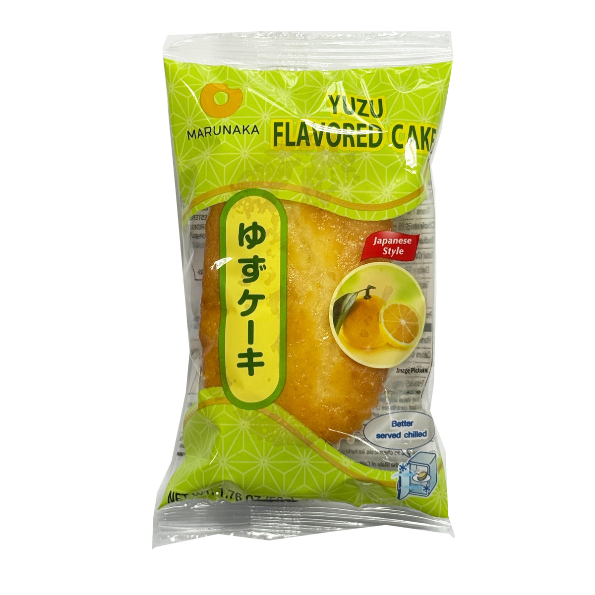 MARUNAKA YUZU FLAVORED CAKE 1.76 OZ