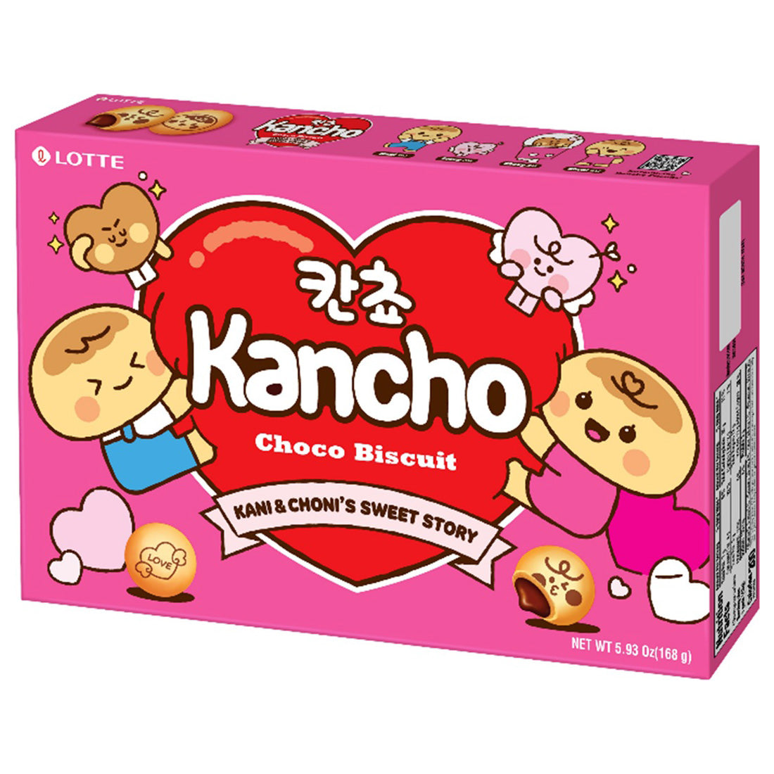 LOTTE KANCHO CHOCO BISCUIT 5.93 OZ
