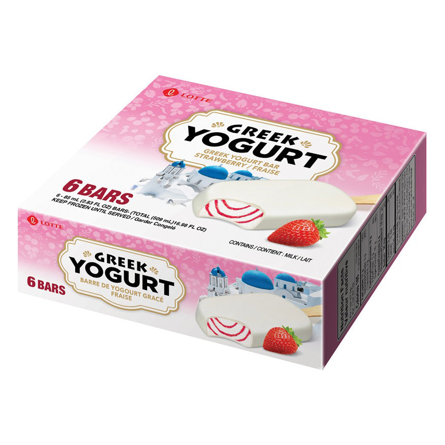 LOTTE GREEK YOGURT STRAWBERRY ICE 6P