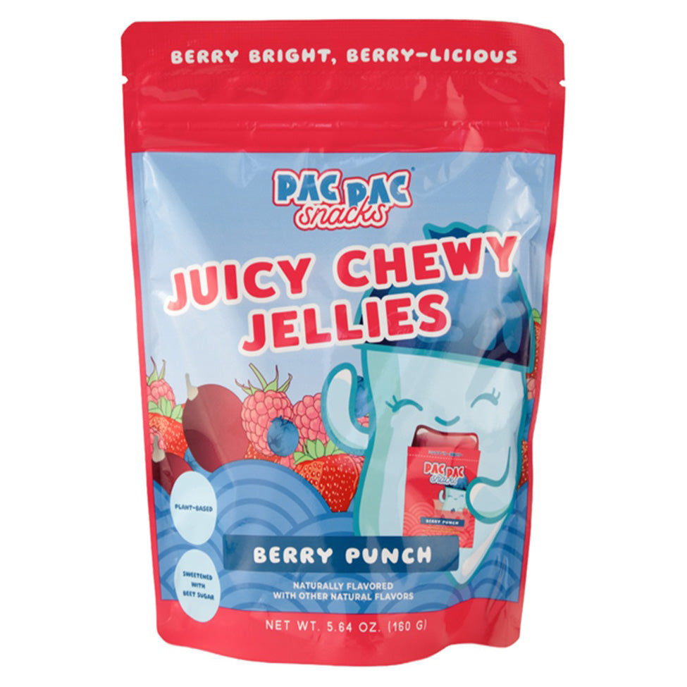 PAC PAC JUICY CHEWY JELLIES BERRY PUNCH