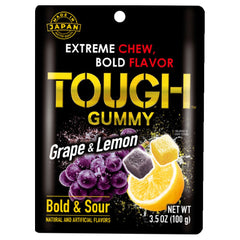KABAYA TOUGH GUMMY GRAPE & LEMON BOLD & SOUR 3.50 OZ