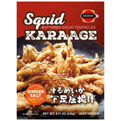 J-BASKET SURUME IKAGESO SQUID KARAAGE 8.11 OZ