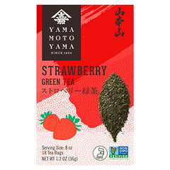 YAMAMOTOYAMA STRAWBERRY GREEN TEA BAG