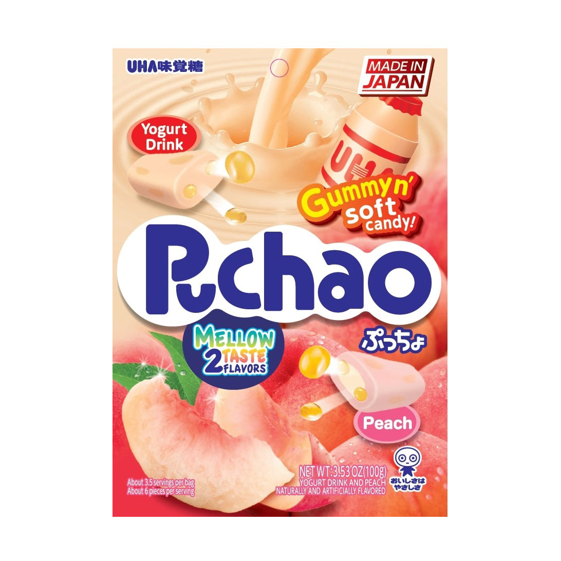 UHA MIKAKUTO PUCHAO YOGT&PEACH
