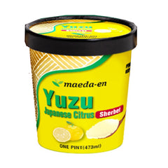 MAEDA PREM YUZU SHERBET 16.00 OZ
