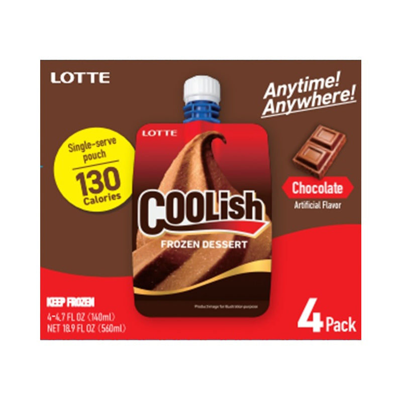 LOTTE COOLISH CHOCOLATE 4P
