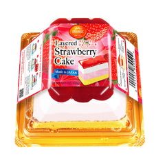 "ORANGE" ZEITAKU ICHIGO STRAWBERRY SHORT CAKE 4/6.63 OZ