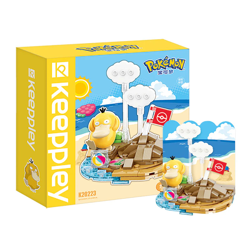 Psyduck and His sandcastle