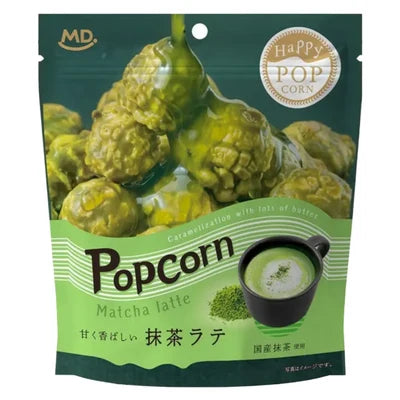 MD HAPPY POPCORN MATCHA LATTE (L)