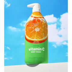 HAPPY BATH TANGERINE VITAMIN C BODY WASH 750g