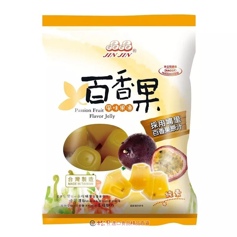 JIN JIN PASSION FRUIT FLV JELLY BAG