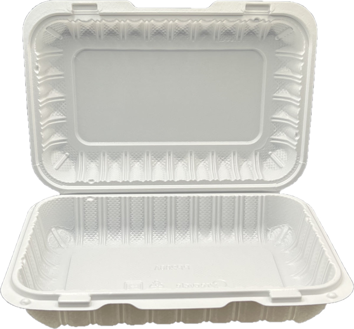 MS-PP206 PLASTIC HINGED CONTAINER