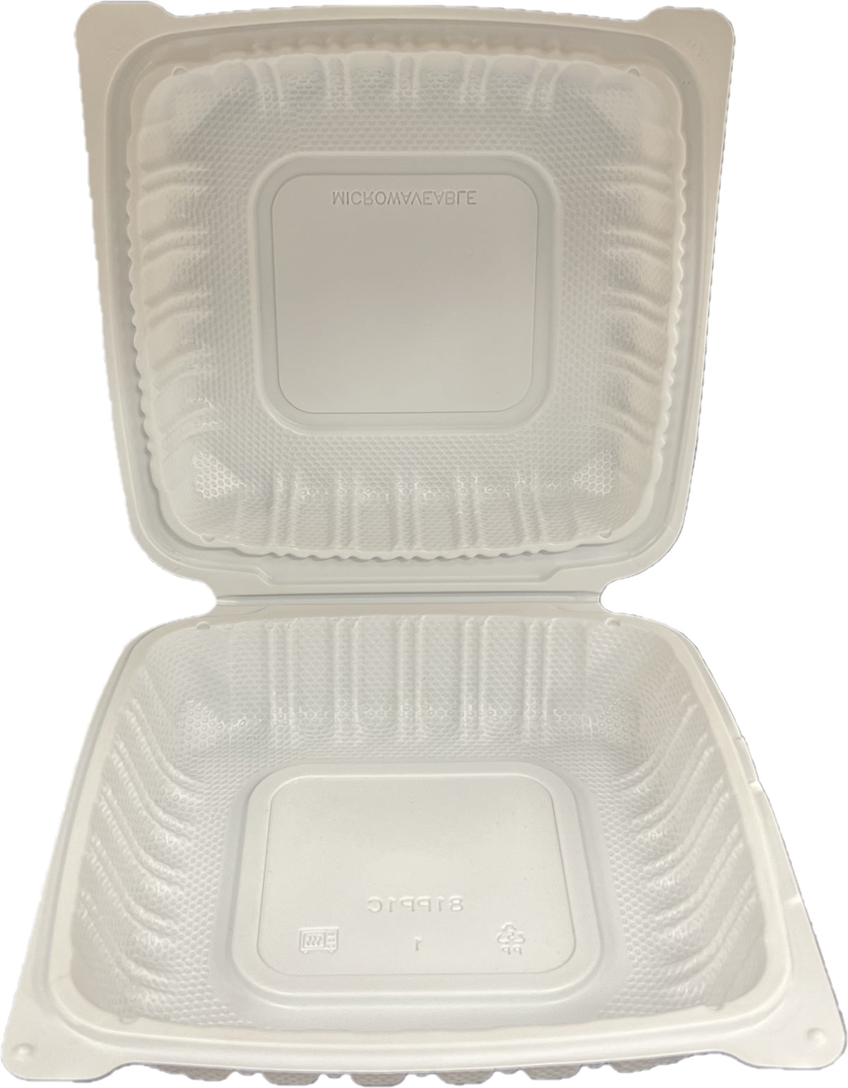 MS-PP881 PLASTIC HINGED CONTAINER