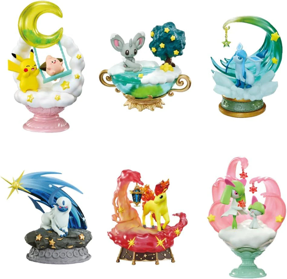 Re-Ment Pokemon Starrium Dreamy Moonlit Night Blind Box