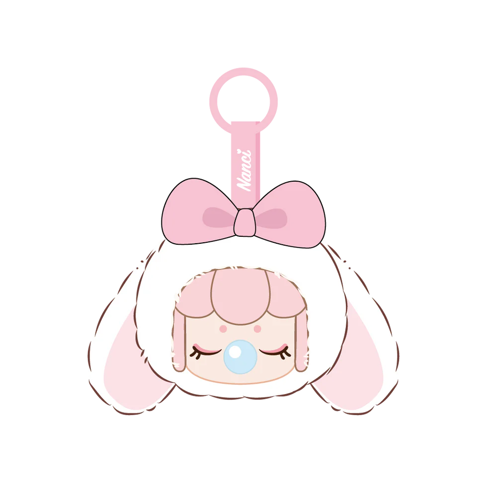 Nanci Plush Pendant Bag Charms - Bunny