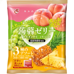 Ace Bakery Konjac Jelly Peach+Muscat+Pineapple Flavors